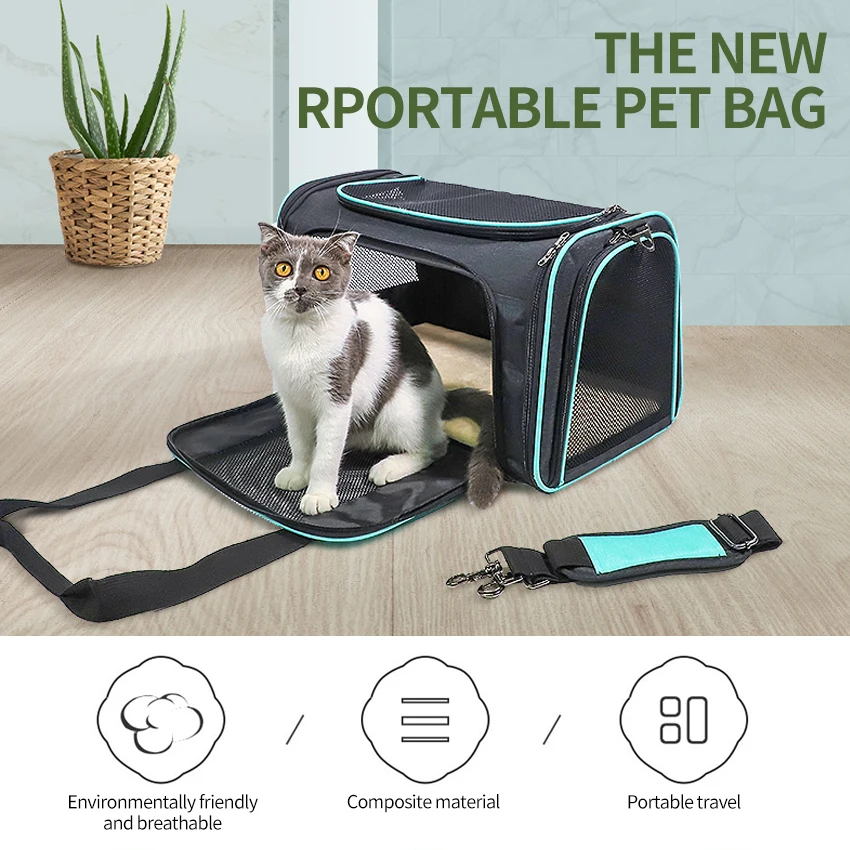 Небольшой переноски для животных большой Ёмкость из дышащего материала ПЭТ