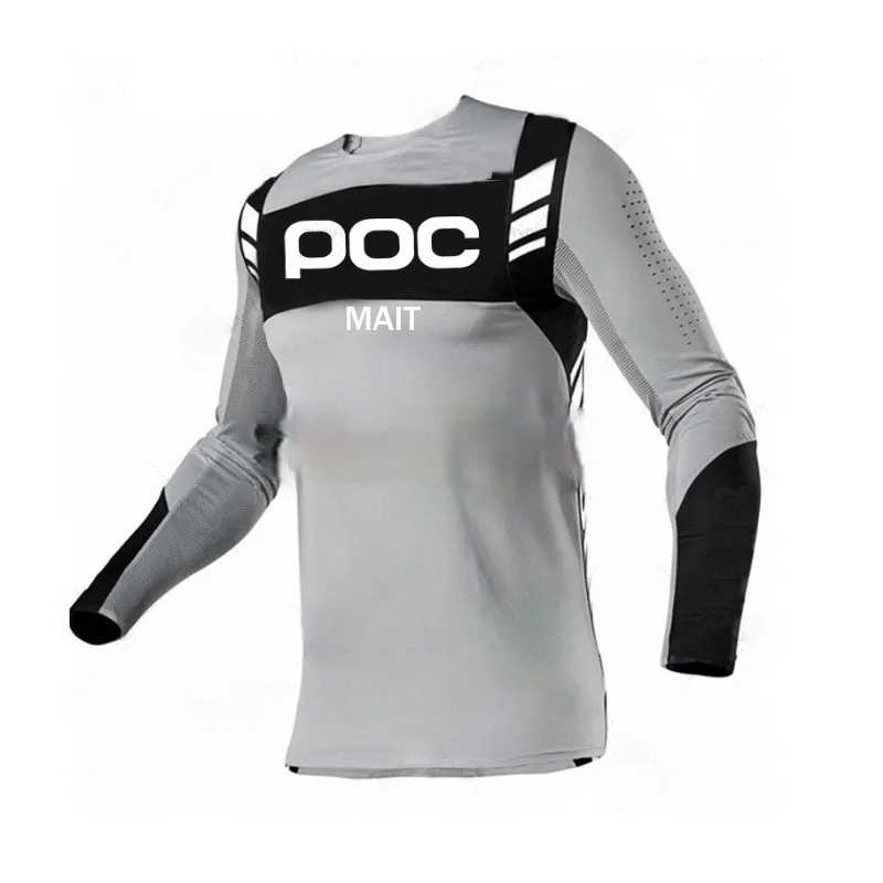 

Outdoor Downhill Jersey 2021 POC MAIT MTB Jersey Motocross Shirt Bike Jersey Long Sleeve Cycling T-shirt Racing Clothing