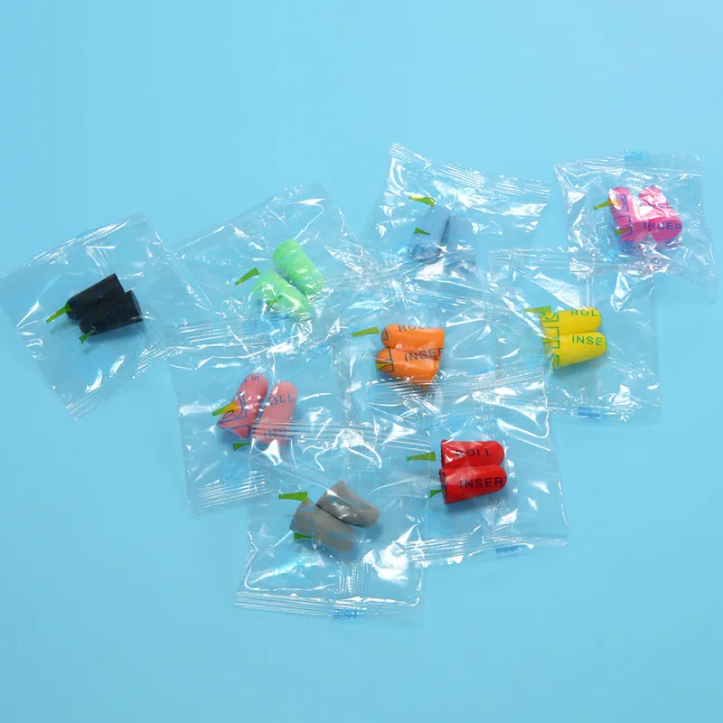 1 пара наушники вкладыши из мягкой пены с защитой от шума| |