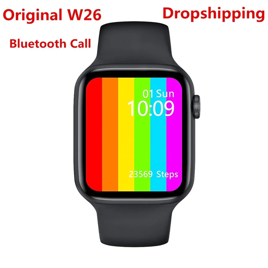 

W26 Smart Watch Men Women Bluetooth Call ECG Heart Rate Monitor Fitness Tracker Watches Waterproof Smartwatch 2021