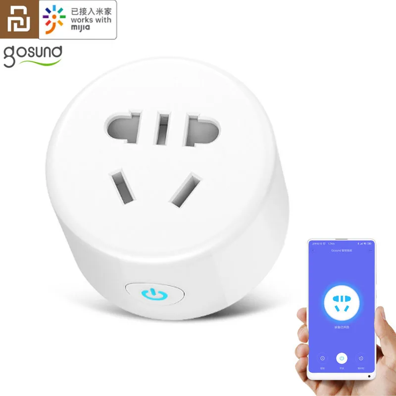 Умная розетка youpin Gosund оригинальная Wi Fi версия приложения Mijia дистанционное