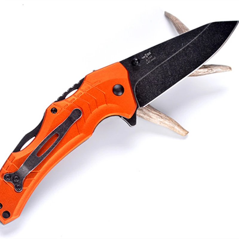 12 шт./лот тактический складной нож шариковый подшипник Флиппер лезвие