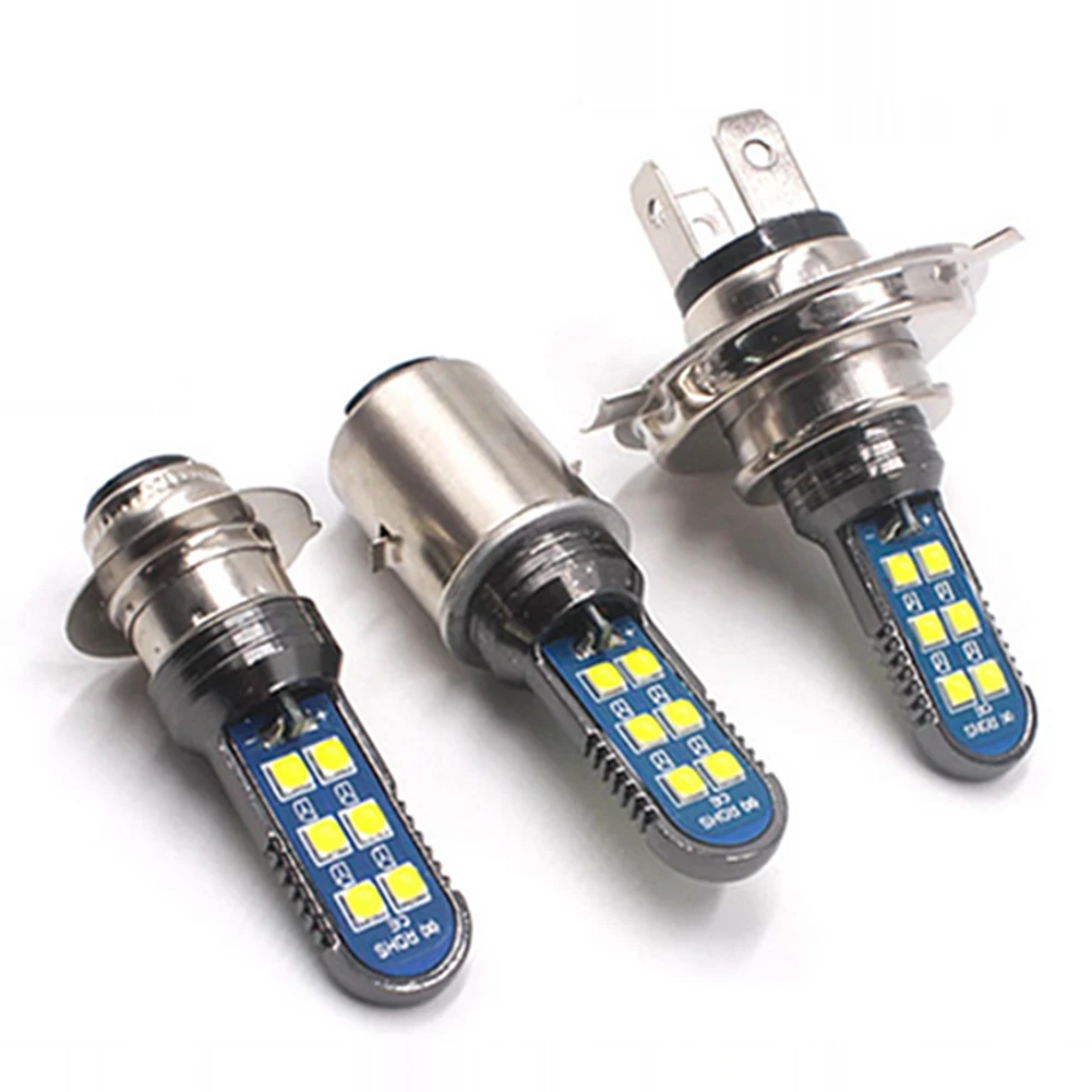 

Scooter Auxiliary 12 SMD LED 1080LM 6000K Headlight Bulbs Motorcycle Accessories LED Motorcycle Headlight Bulbs