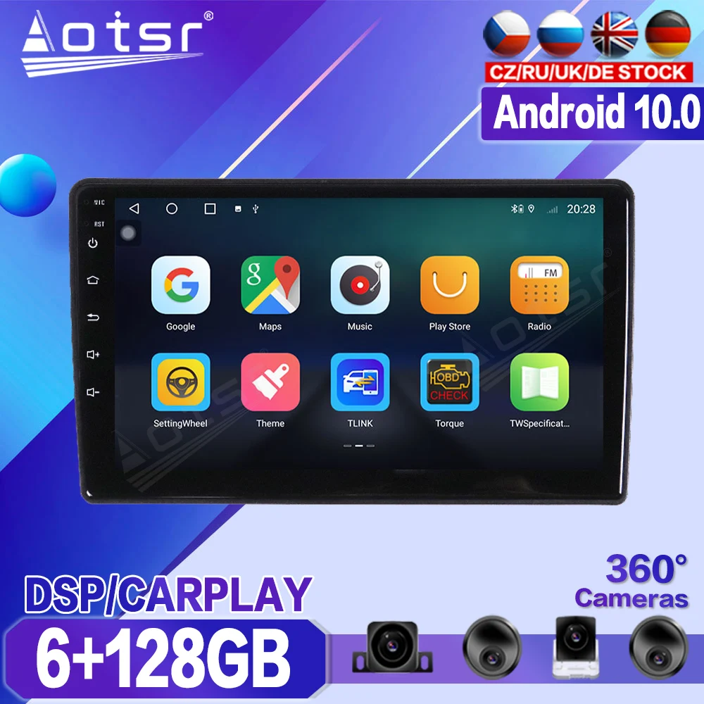 

6+128GB For Chevrolet Epica Lova Captiva Car DVD Multimedia Player Recorder Stereo Android Radio Audio GPS Navigation Head Unit