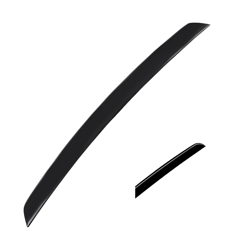Автомобильный глянцевый черный окрашенный задний спойлер для багажника задняя