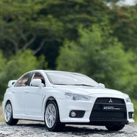 132 mitsubishi lancer evo x 10 alloy car model diecast toy vehicles metal toy sports car model collection childrens toy gift