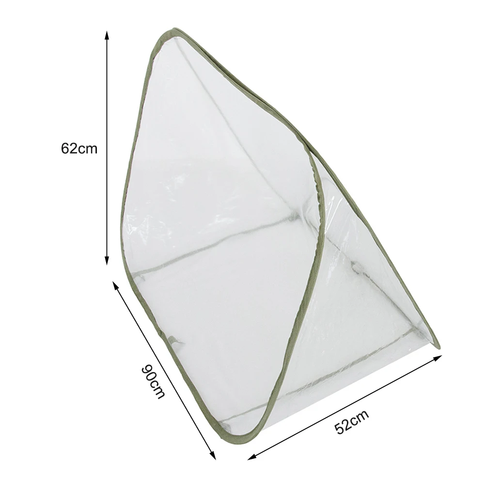 Складной зимний сад теплый чехол теплица Треугольник Дизайн Fower кустарник Защита