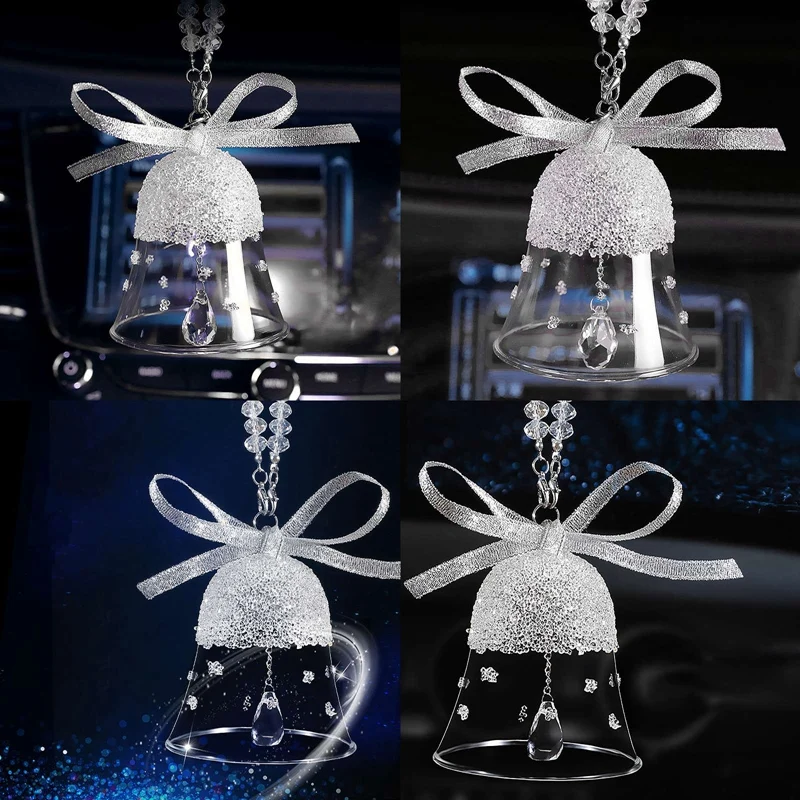 

Car Home Decoration Accessories Crystal Glass Wind Chimes Outdoor Christmas Wall Hanging Decorations Ornamentss