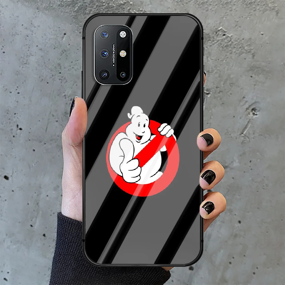 

Ghostbusters Phone Tempered Glass Case Cover For Oneplus 5 6 7 8 Nord T Pro Cell Funda Fashion