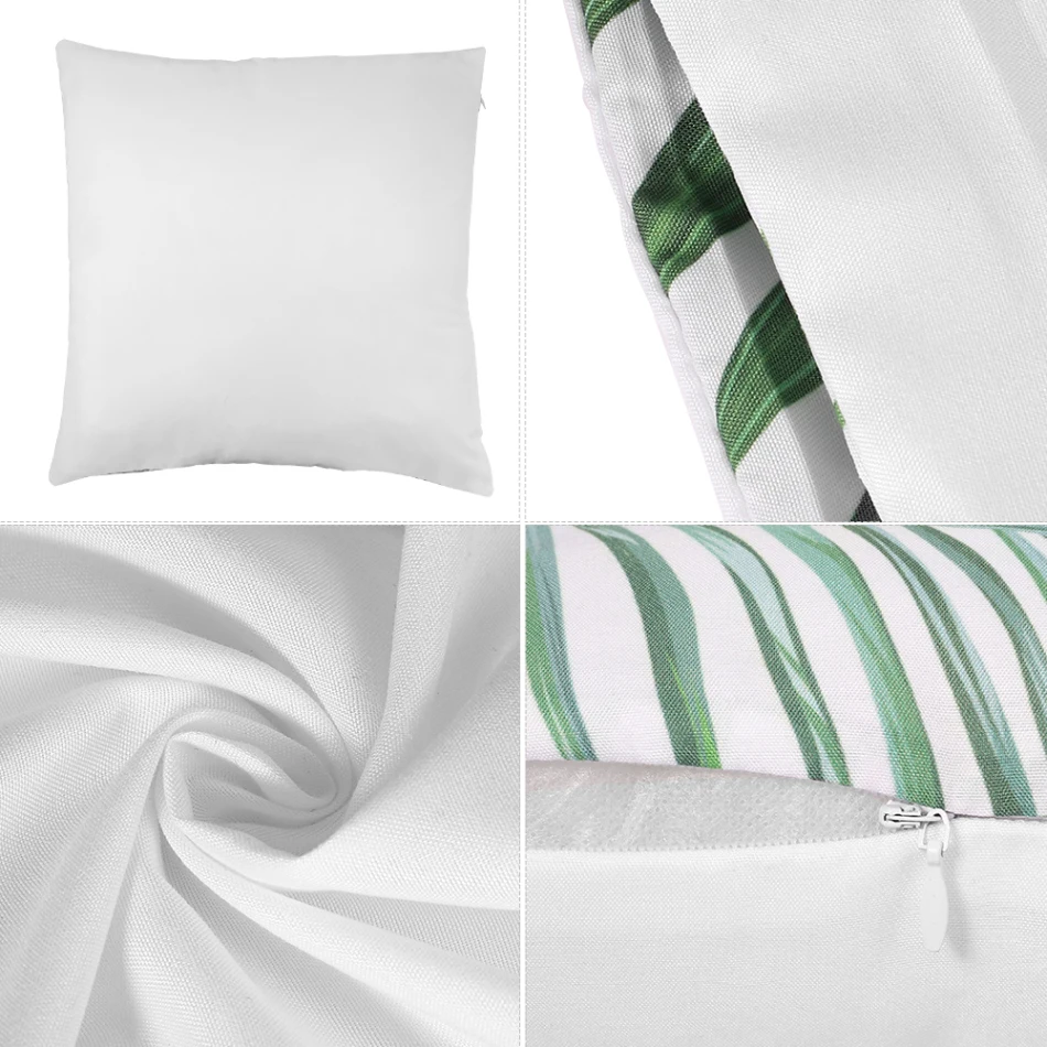 

Nanacoba Decorative Pillows Case Natural Scenery Dusk Mountains Waves Flower Pattern Pillowcase Sofa Cushion Cover Home Decor