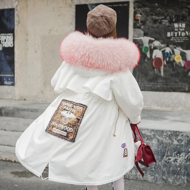 

Hooded Winter Women Autumn High quality Faux fur Coats New Fashion Warm Thicken Female Real Rex Rabbit Fur Fur Coats CY677