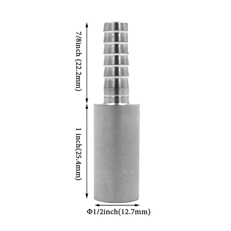 0 5 и 2 микрон Self заваренный кислорода камень для диффузии Сталь карбонизации пива