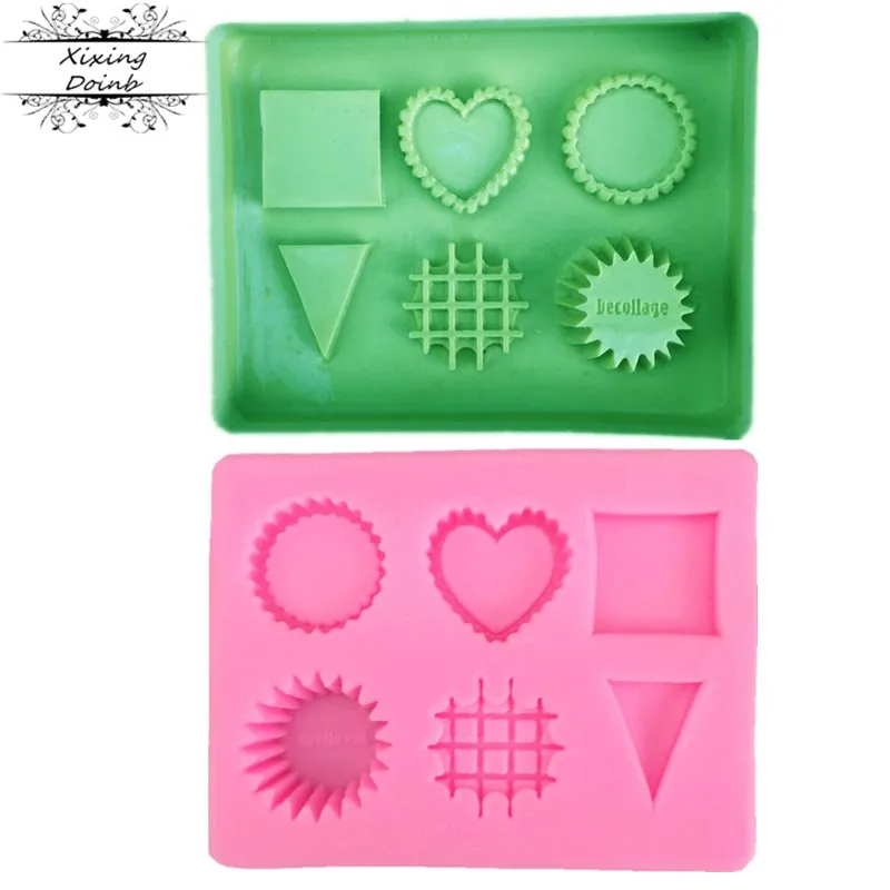 Силиконовая форма сделай сам для печенья конфет шоколада мягкие конфеты