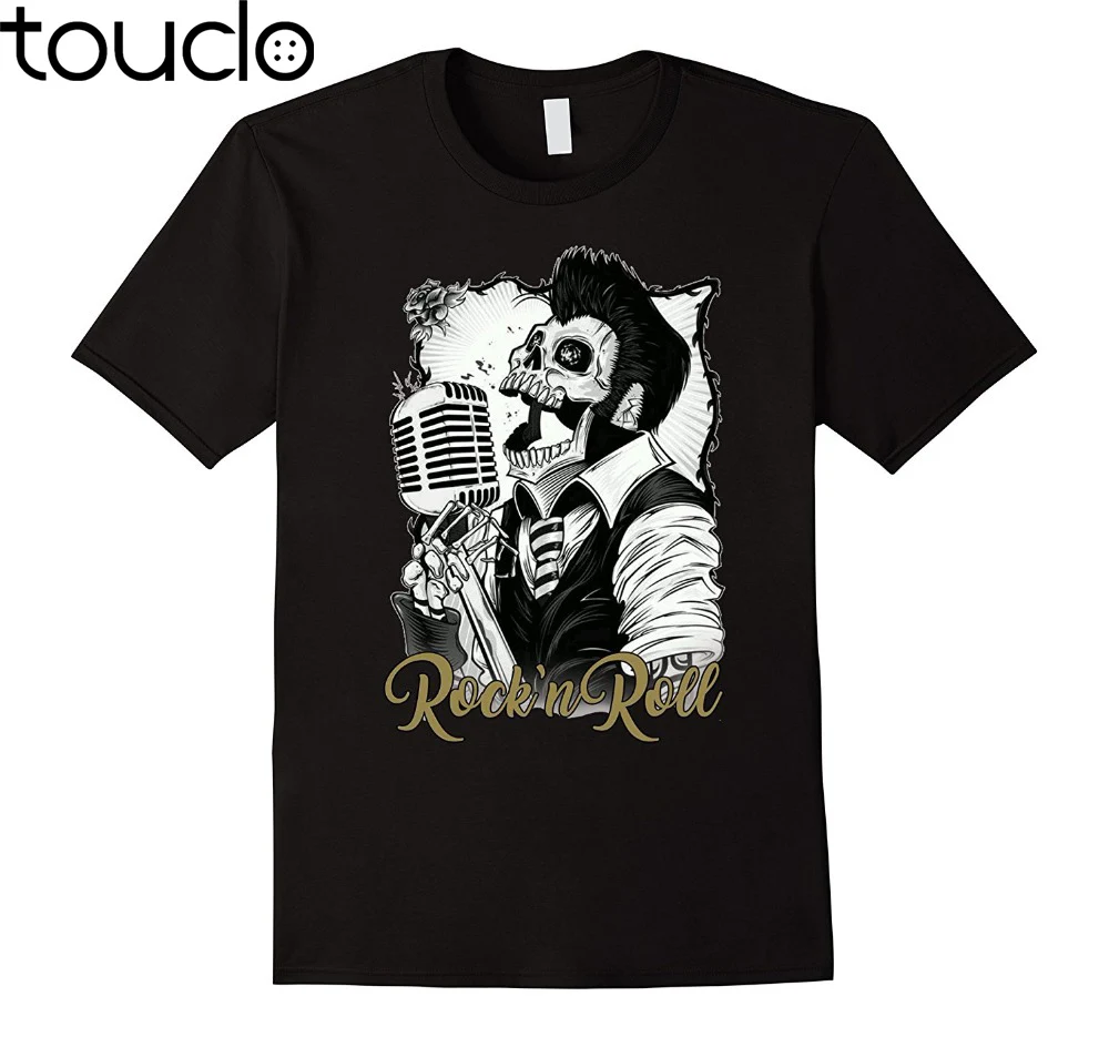 Новейшая Мужская забавная футболка Rockabilly-rock'n'roll-Мужская | одежда