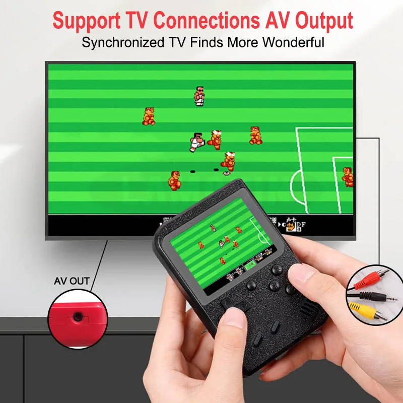 Портативная портативная игровая консоль в стиле ретро Мини приставка для детей