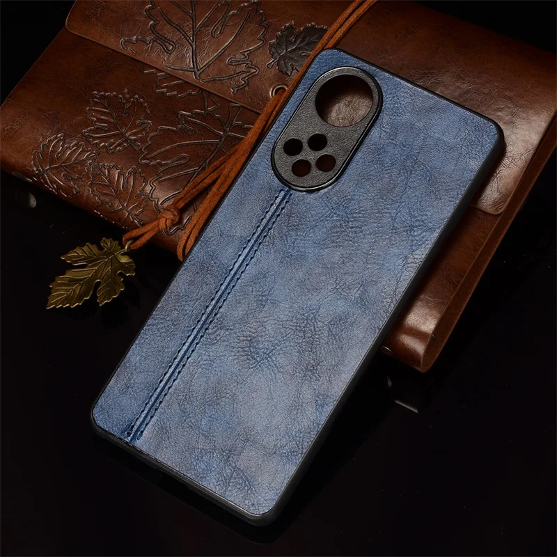 

Suitable for Huawei Honor50 unique design cow pattern car line PU leather phone case, suitable for huawei Honor 50 Pro lite case