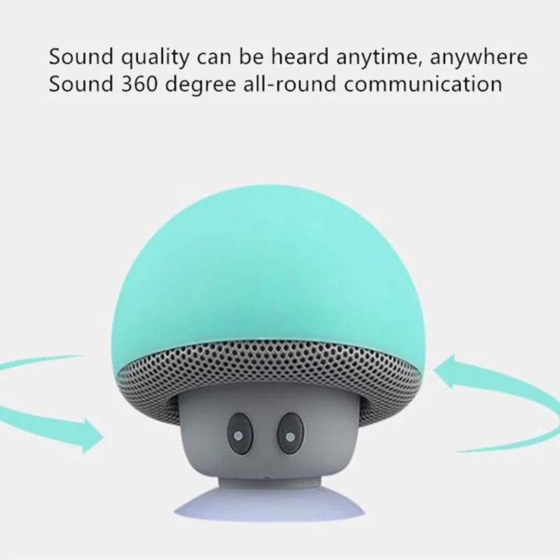 Креативный маленький гриб голову Bluetooth поративный уличный мини небольшой стерео