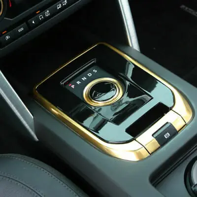 Для Land Rover Discovery Sport 2015 2018 Black ABS панельная Накладка для коробки передач Trim|Лепнина