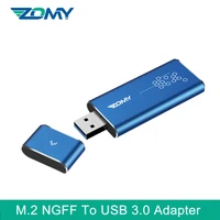 zomy m 2 sata ngff to usb 3 0 converter adapter ssd case external portable box hard drive solid state drive enclosure for laptop