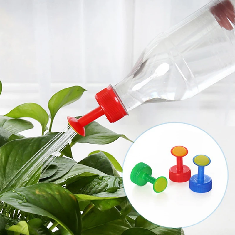 8PCS Bottle Cap Sprinkler PVC Plastic Watering GB 28mm Caliber Little Nozzle Sprinkler Head Watering Vegetables Mist Nozzle