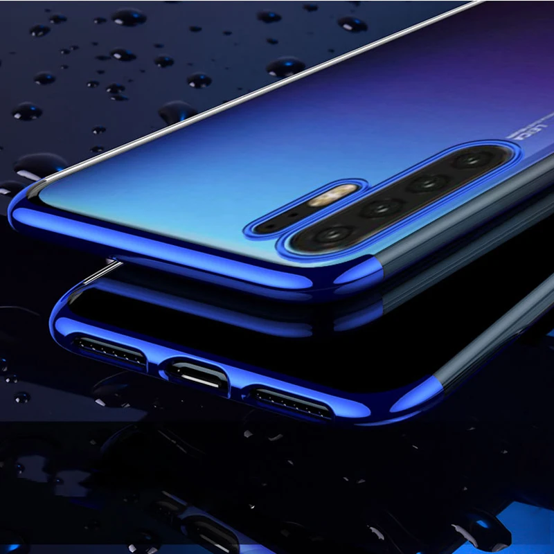 Чехол для Huawei P30 Pro Lite P20 Nova 4e 4 3e Mate 30 20 10 P Smart 2019 Honor 20i V20 Роскошный прозрачный чехол с