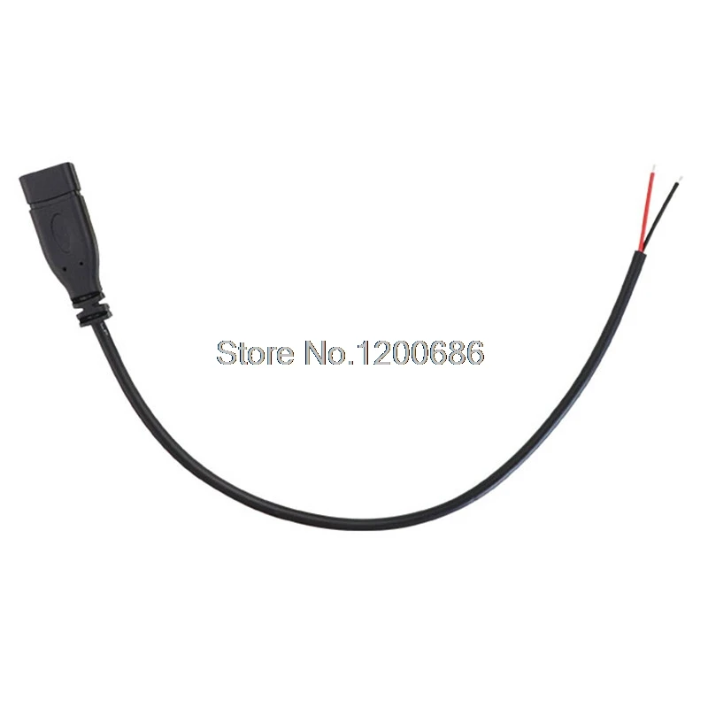 YPE-C Мужской кабель Pigtail 0 3 м tpc USB гнездовой разъем 4 провода Power шнур DIY - купить по