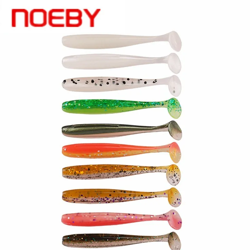 NOEBY 8 шт 50 мм/0 7 г 6 75 мм/2 2 т хвост мягкие силиконовые приманки Isca искусственная