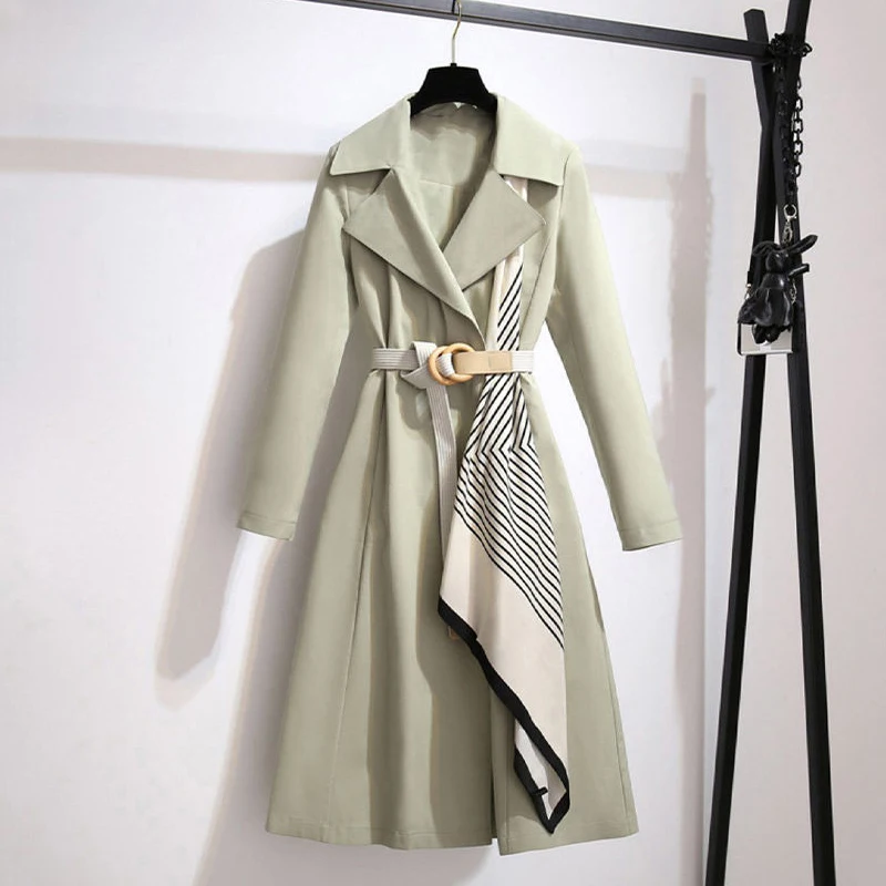 Зимняя Офисная женская элегантная смесь женские корейские модные длинные пальто