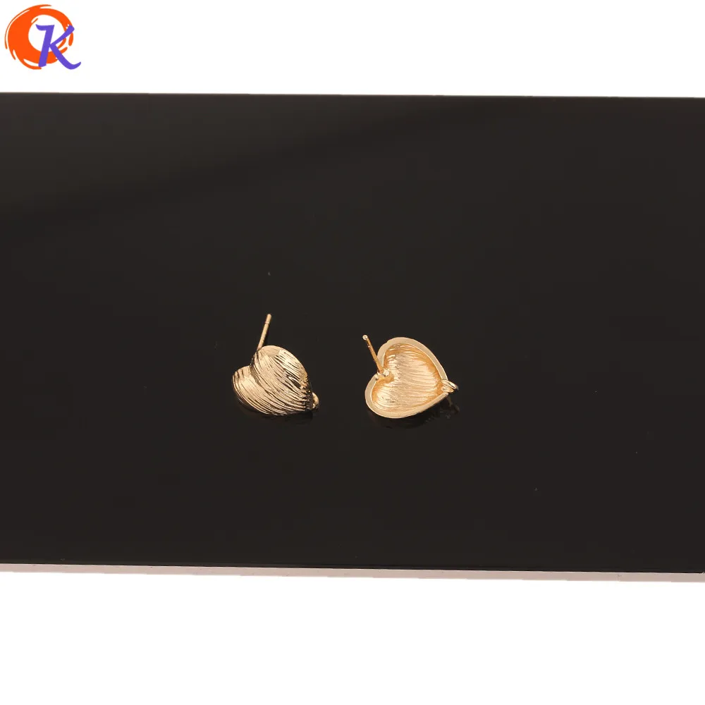 

Cordial Design 30Pcs 14*15MM Jewelry Accessories/Hand Made/Earring Findings/Genuine Gold Plating/DIY Making/Earrings Stud