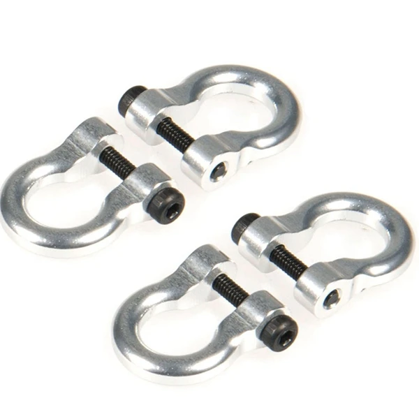 4 шт./компл. буксирные скобы с крючками для металлических трейлеров SCX10 Trx4 1/10 RC