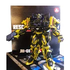 Экшн-фигурка робота-автомобиля, 18 см, KO MPM11, коллекция из сплава, JH-01, в оригинальной коробке