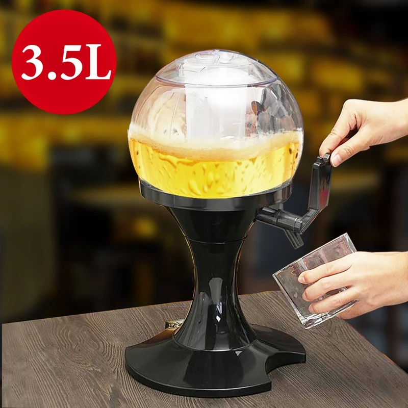 3.5L Пивной Напиток машина контейнер Pourer бар пивная башня Ice Core напиток белое вино пиво Cannon Тип диспенсер для воды