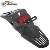 motorcycle led taillight fender general rear stop tail plate for chinese kayo bse 250450cc pit bike off road motocross