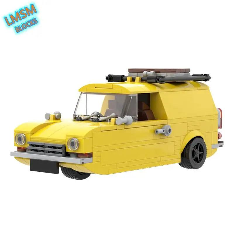 

Moc Comedy Only Fools and Horses High-tech Stunt Vehicle Car Building Blocks Tricycle constructor collection Children's Toys