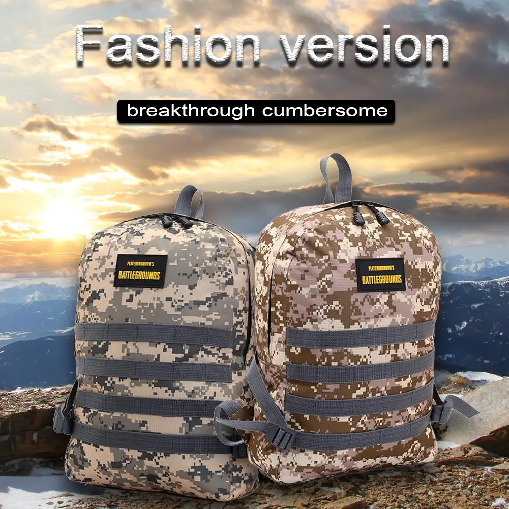 

Рюкзак мужской Камуфляжный, Модный повседневный ранец, водонепроницаемый, для занятий спортом на открытом воздухе, большой вместимости, дл...