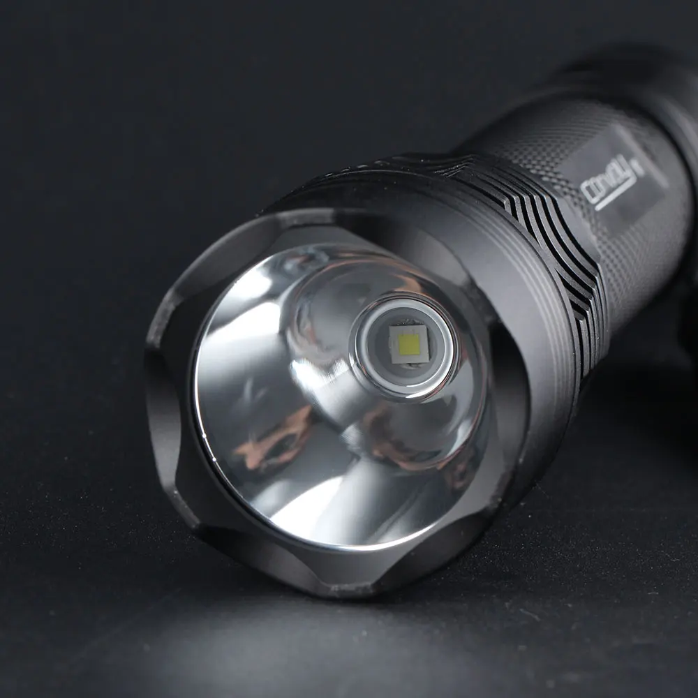 Светодиодный фонарик Convoy M1 Cree XPL HI LED пластина DTP 7135*8 biscotti плавный отражатель 18650