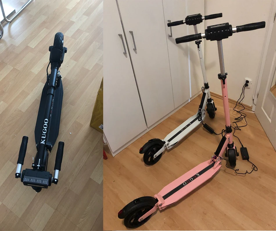 Электрический скутер KUGOO S1, 350 Вт, складной, скоростной, для взрослых, 3 режима скорости, 8 Дюймов, 30 км, 1-5 дней, в ЕС, M365