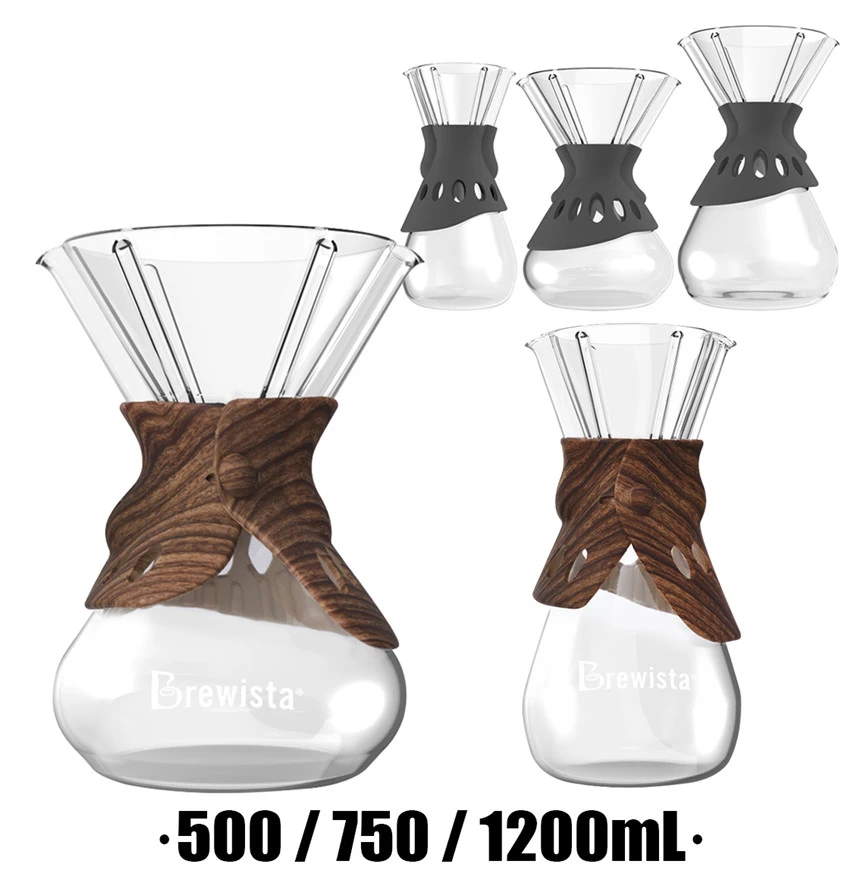 

Hand-brewed Coffee Pots High Borosilicate Glass Espresso Water Drip Coffee Maker Reusable Tea Filter Tool Coffeeware