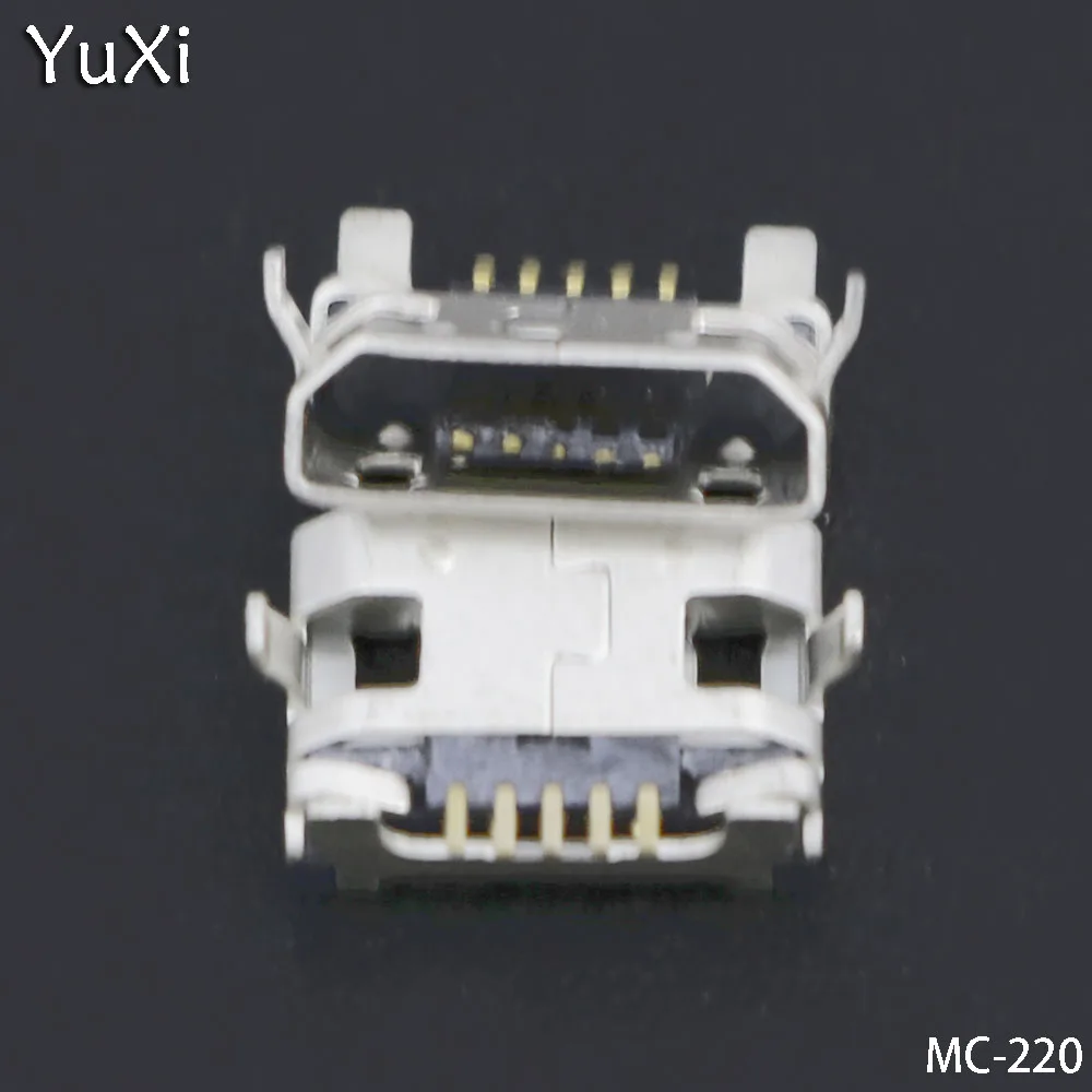 Разъем зарядного устройства YuXi 10 шт./лот Micro USB для Lenovo S930 S910 A788T A388T A656 A370E A3000