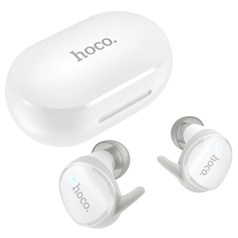 

HOCO Professional Twins Mini 3D Stereo Sound Bluetooth 5.0 Earphone Invisible True Bass Wireless Sport Earbuds with Power bank