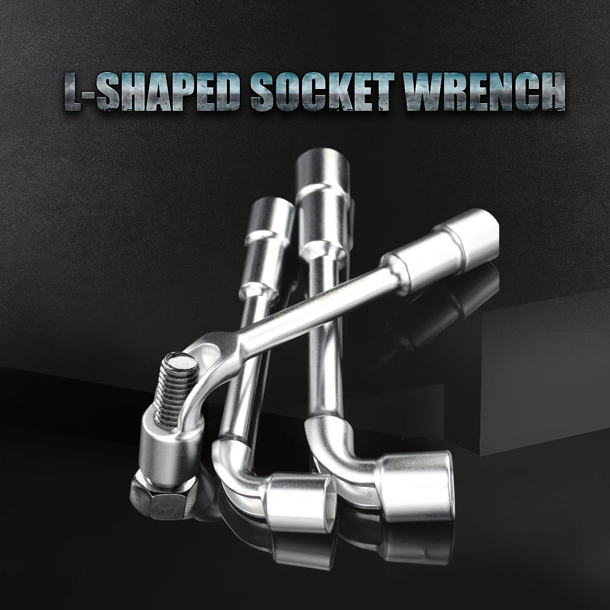 LAOA L Shape Socket Wrench Cr-V Multifunction 7 Style Hex Wrench Verhical Workshop Repair Tools 6-14MM