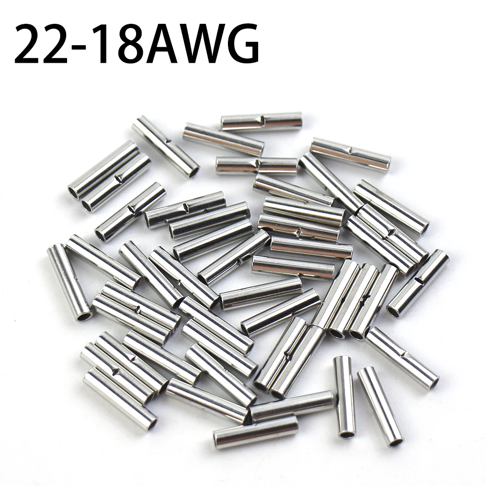 Наконечники для соединителя провода 100 шт. обжимные клеммы электрического кабеля