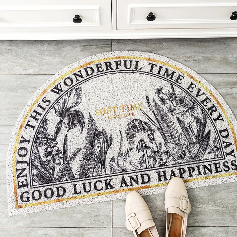 

Nordic Home Non-Slip Bath Mat INS Style Doormat Absorbent Carpets Entrance Mats Balcony Porch Area Rugs Living Room Bathroom New