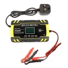 Новый 12V 24V быстрая при непрерывной зарядке малым током светодиодный индикатор импульсного режима 8 Ампер быстрая умная зарядка автоматическая электронная игрушка автомобиль Батарея Зарядное устройство автомобиля Батарея усилитель