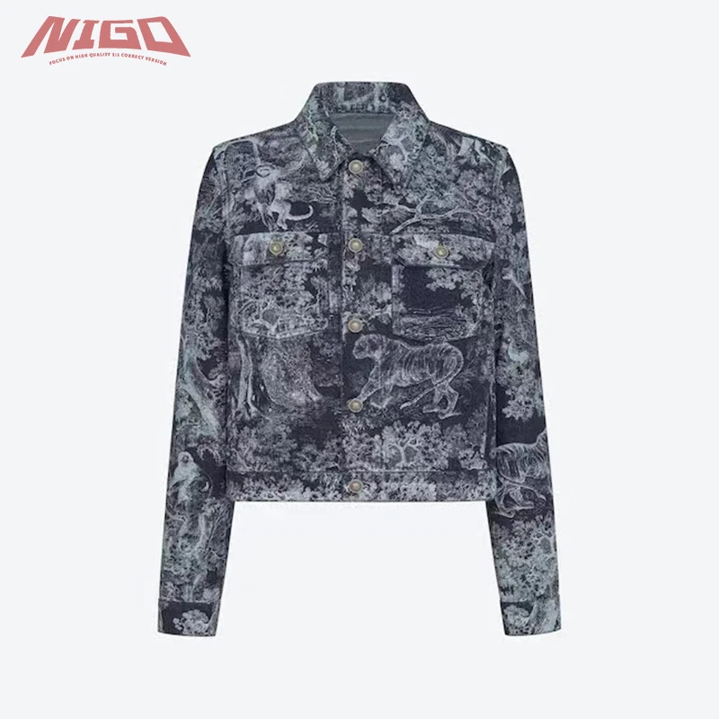 

NIGO 21ss Jungle Series Denim Jacket Coat Shorts #nigo219