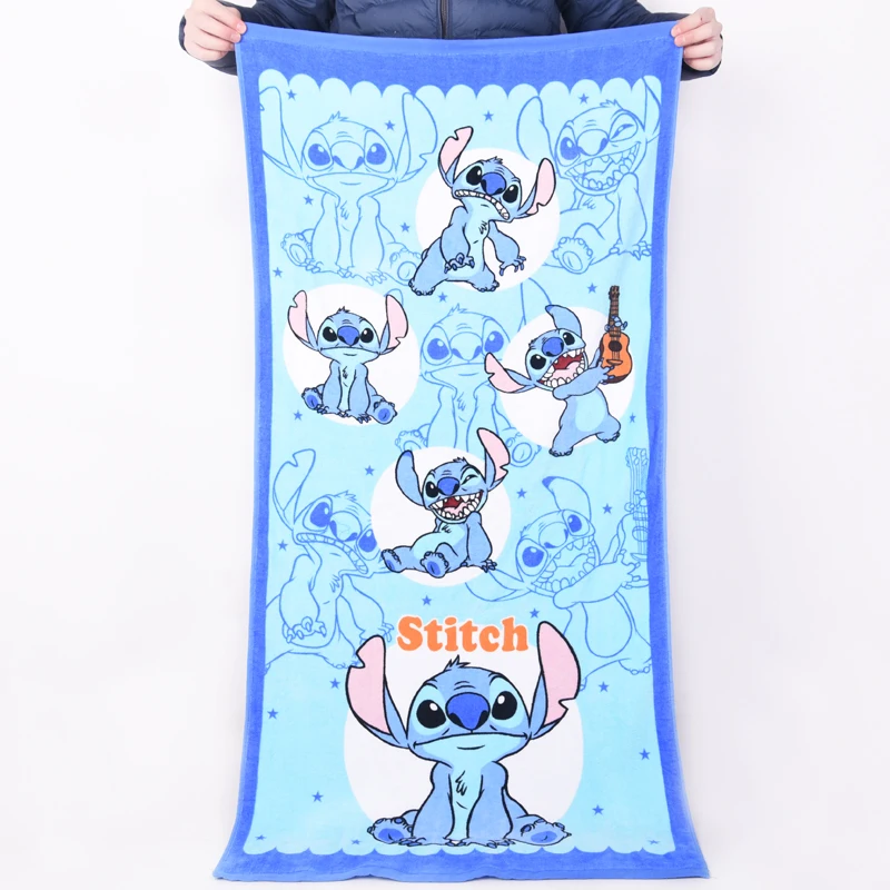 Disney с изображением мультипликационных персонажей для детей пляжное полотенце