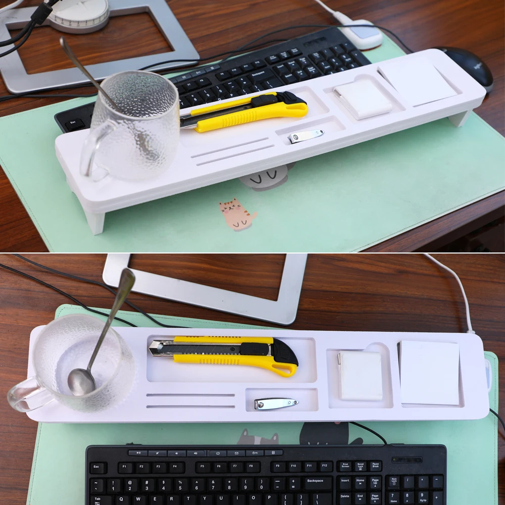 1 шт. многофункциональная настольная подставка для хранения компьютера лоток