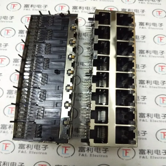 

2pcs/lot 678380006 2*8 RJ45 internet access 34.4H Connector