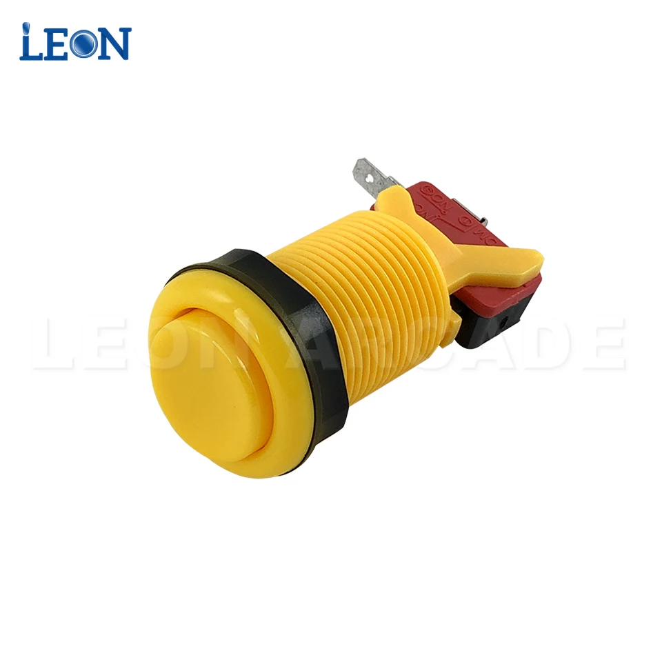 Аркадные кнопки Happ 30 шт. аркадные набор сделай сам для Pandora 9s Jamma 28 мм с монтажным