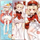 Наволочка Genshin Impact Dakimakura Klee, наволочка Genshin для косплея, обнимающей подушки для тела, наволочка Otaku Pilow
